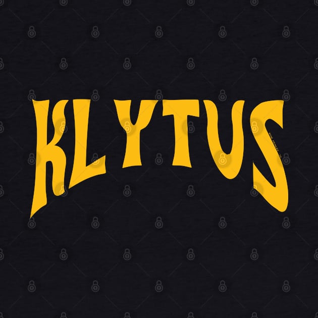 KLYTUS - FOOTBALL TEE by Illustratorator